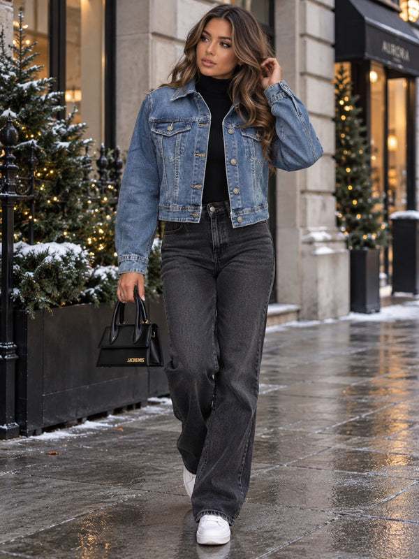 Classic Denim Jacket - Denim