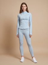 Sculpted Activewear Set - Baby Blue